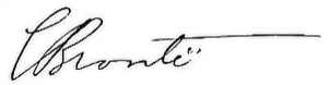 Charlottes's signature